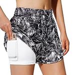 Blevonh Shorts for Women with Linin