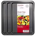 ProChef Brand Non-Stick Baking Tray Sets (3 x Oven Trays)