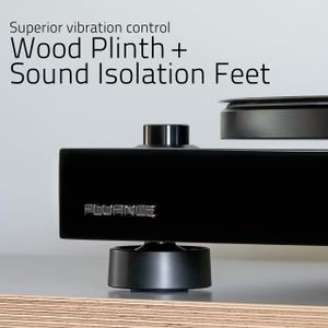 Fluance RT80 Vinyl Turntable – Piano Black