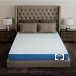 SleepyHug SnowflexGrid Ortho SpineX Pro Mattress |10 Years Warranty |3 Grid Zones Ortho Support | Mattress for Back Pain Relief | Firm and Hard |King Mattress |4-Inch Size Mattress (78x72x4) Inch​