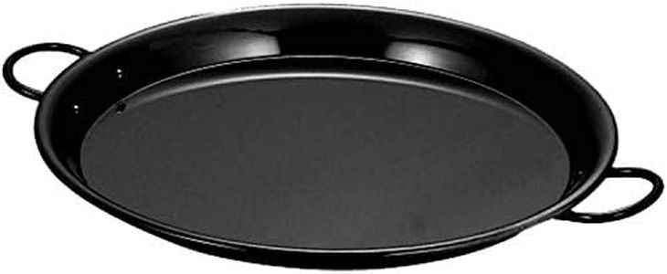 Nagao 913040 Paella Pot, Induction Compatible, Iron, Black Skin, 15.7 inches (40 cm), Made in Japan