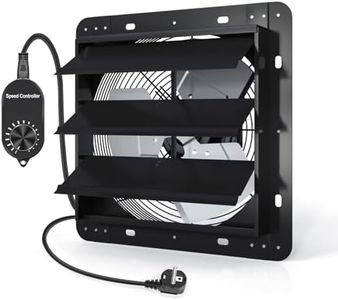 Aygrochy 250mm regolabile Ventola Aspirazione, Estrattore aria per riscaldamento, raffreddamento, booster, tenda da crescita, idroponica, uso domestico, ventilazione e soffiatore di scarico.