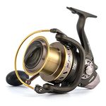 Dr.Fish Long Shot 10000 Saltwater Spinning Reel Surf Fishing Reel, 13+1 BBS, 40LB Max Drag, Ultra High Capacity, Heavy Duty Surf Casting Reel Offshore Fishing Reel Catfish Reel Ocean Sea Fishing