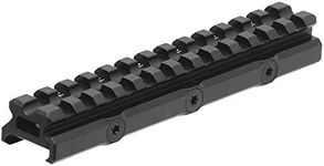 UTG Super Slim 20 MOA Elevated Picatinny Mount, 13 Slot