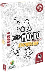 Pegasus Spiele Micromacro: Crime City 4: Showdown Board Game