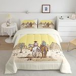 Erosebridal Cowboys Comforter Set K