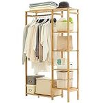 Jotsport Bamboo Clothing Rack with 