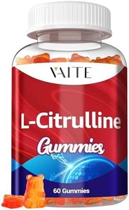 L Citrulline Gummies for Men - Powerful Vasodilator with Calcium, 1600mg per Serving, Extra Strength, Boosts Nitroxyl and Nitric Oxide Production, Supports Energy and Endurance, 60 Chewable Gummy