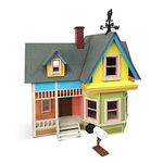 Bird's Wood Shack 3D Wooden Puzzle DIY Miniature House Kit - DIY Tiny House Kit from Up Movie - Easy-to-Assemble 1/8” Baltic Birch Wood - Model House Kit for Family, School, Hobby, Art & Craft Gift