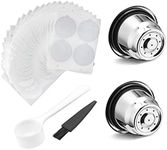 Refillable Coffee Capsules Cup Stainless Steel Nespresso Pods Compatible with Nespresso Machines