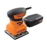 Triton 200W Orbital Palm Sander 1/4 Sheet TQTRSS (389621), Black