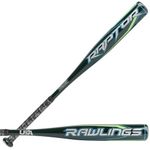 Rawlings Raptor USA Certified Youth Baseball Bat, 29 inch (-10)