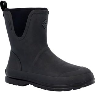 Muck Boot Mens Originals Pull On Mid, Black, 12 US