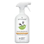 ATTITUDE Laundry Stain Remover, Plant and Mineral-Based Ingredients, Vegan and Cruelty-free Household Products, Citrus Zest, 800 mL