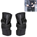 Calayu 1 Pair Wrist Guards, Inline Wrist Guards with Palm Protection Pads, Skateboard Hand Guard Protective Equipment for Skateboarding Longboarding Scooter