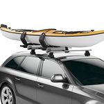 Thule Hullavator Pro Kayak Carrier - Carries 1 Kayak - Roof-Mounted - Lift-Assistance for easy loading and unloading - 75lb Load capacity - Includes straps and tie downs