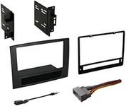 American International Double DIN Dash Kit for Dodge RAM (2006-2008) Complete Kit with Aftermarket Antenna Adapter and Wiring Harness (CDK651CP)