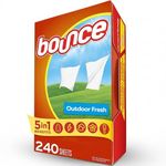 Bounce Outdoor Fresh Fabric Softener Sheets 240 Count