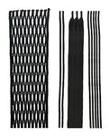 Performall Dyna Lacrosse Mesh + Stringing Kit 10D Diamond Semi-Soft Black