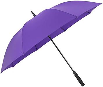 RUMBRELLA Golf Umbrella Windproof Large 55 Inch, Automatic Open Golf Brolly, UPF 50+ Sun Protection Ultra Rain and Wind Resistant Stick Umbrella