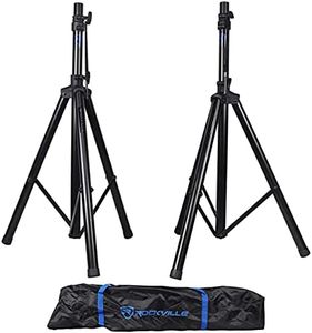 Rockville Pair RVES1 Adjustable Tripod DJ PA Speaker Stands +Carry Bag/Universal