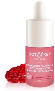 Dot & Key Pomegranate & Retinol Anti Ageing Serum for Face| Boosts Collagen | Reduces Fine Lines & Wrinkles| For Mature, Combination & Dry Skin | Fights Signs of Ageing, 20ml