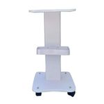 SBM MART Hydrafacial Machine Salon Roller Trolley Cart | Beauty Instrument Stand with Tray with Wheel, Trolley for Beauty or Medical Equipment