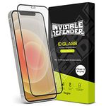 Ringke Invisible Defender Full Coverage Glass Film Designed for iPhone 12/12 Pro Screen Protector Easy Application Full Cover Tempered Glass iPhone 12/12 Pro 6.1-inch Clear