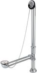 Kingston Brass CC2091 Brass Claw Foot Bath Drain, 27-Inch,Polished Chrome