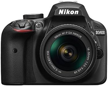 Nikon D3400 w/ AF-P DX NIKKOR 18-55mm f/3.5-5.6G VR (Black)