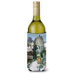 Caroline's Treasures JMK1205LITERK Cactus Flowers Wine Bottle Koozie Hugger, Wine Bottle, Multicolor