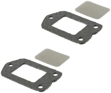 String Trimmer Parts 14586240630 Spark Screen and 14586642031 Gasket Compatible with Echo Srm-225