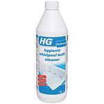 HG Hygienic Whirlpool Bath Cleaner 1L - Internal Whirlpool System Cleaner - Removes Scale Grease, Soap and Oil Residue