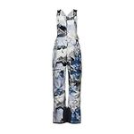 Arctix Women's Eco Friendly Traverse Bib Overalls, Watercolor Blue, Medium