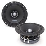 Sundown Audio LCMR-6.5 Pro Audio 6.5" 100W RMS Midrange Speakers - 4 Ohm (Pair)