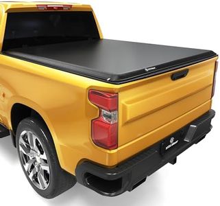 YITAMOTOR Soft Roll Up Truck Bed Tonneau Cover Compatible with 2020-2022 Chevy Silverado/GMC Sierra 2500 3500 HD, Fleetside 6.9 ft Bed