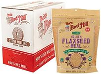 Bob's Red Mill Organic Golden Flaxseed Meal, 16-ounce (Pack of 4)