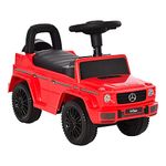 HOMCOM 3 in 1 Kids Ride On Car G350 Licensed Foot To Floor Slider Toddler Push Along NO POWER Red 12-36 months