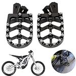 Motorcycle Foot Pegs for Sur Ron Footpegs Footrest Dirt Bike Foot Pedals Rests CNC For Surron Light Bee Segway X260 X160 CRF150F CRF230F 03-19 Black