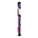 SuperStroke Traxion Tour Golf Putter Grip, Red/White/Blue (Tour 1.0) | Advanced Surface Texture That Improves Feedback and Tack | Minimize Grip Pressure with a Unique Parallel Design, 070030