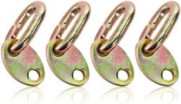 TOPZEA 4 Pack 7100 Engine Lifting Bracket Set, 5500 LB Capacity Heavy Duty Steel Engine Lift Bracket Kit Lifting Eyes Set for Use with Load Levelers, Lifting Slings, Chain