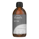 Vitaler's Natural MCT Oil - 500 ml, Vegan, 1 Month of Supplementation, No Preservatives, Pure Composition