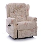 The Oldbury Riser Recliner/Lift & Tilt Chair, Beige Fabric with USB Charging
