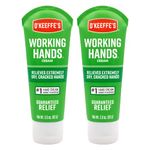 O'Keeffe's Working Hands Hand Cream, 3 ounce Tube, (Pack of 2)