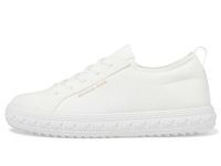 Michael Kors Women's Grove Knit Lace Up Sneaker, Optical White, 8