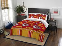 NORTHWEST NFL Kansas City Chiefs Bed in a Bag Set, Full, Rotary