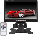 Lychee 7 inch TFT Color LCD Car Rear View Camera Monitor Support Rotating The Screen and 2 AV Inputs with an IR remote controller (800 * 480)