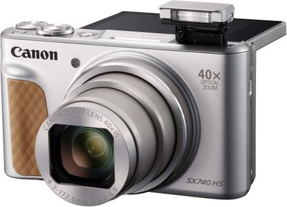 Canon PowerShot SX740 HS Digital Camera, Silver