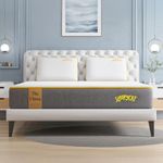 SleepyCat Ultima Mattress with AirGen™ Memory Foam | 8-inch | Medium-Soft Feel for Hotel-Like Comfort | CoolTEC™ Fabric for 4º Cooler Sleep | 10 Years Warranty (King Size,75x72x8 inches)