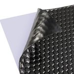 Pamatio 20 Sheet (1.8sq.m/20 sq.ft) Butyl Car Sound Deadening Mat, 2mm Self-Adhesive Automotive Sound Deadener, Sound Insulation Foam Mat, Noise Insulation and Damping Mat (Black